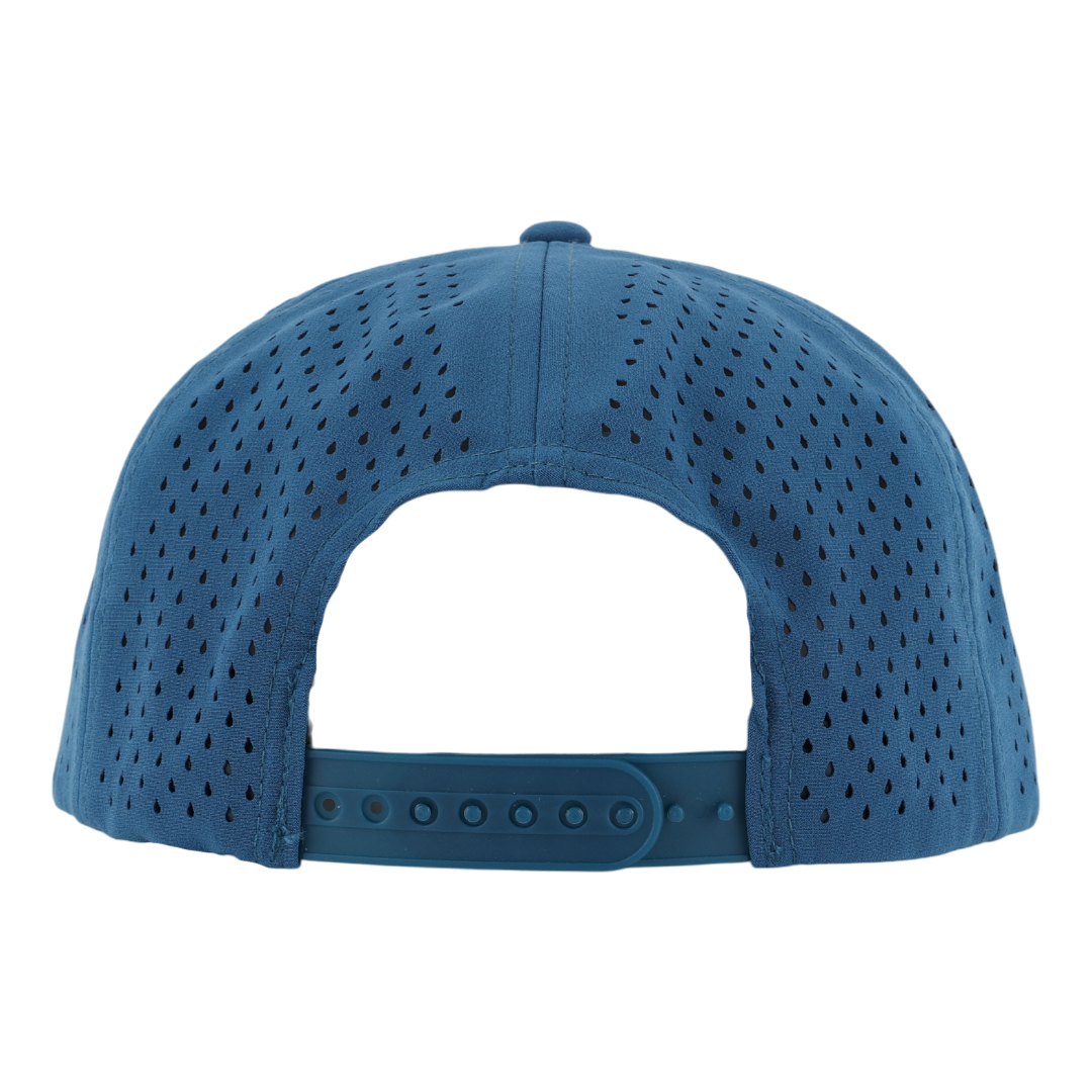 Atlantic Blue Hex Tradesman Waterproof Hat