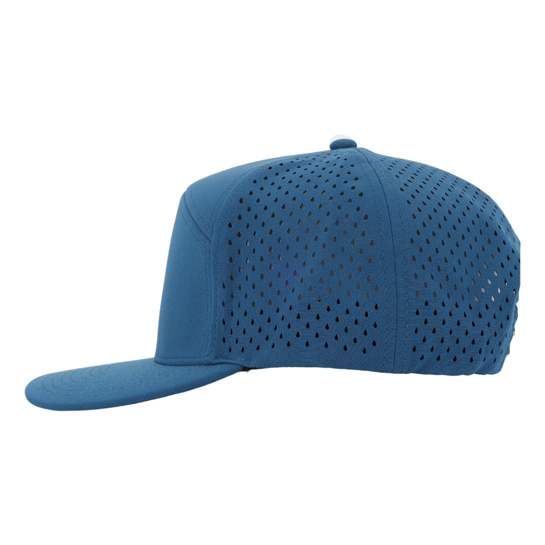 Atlantic Blue Hex Tradesman Waterproof Hat