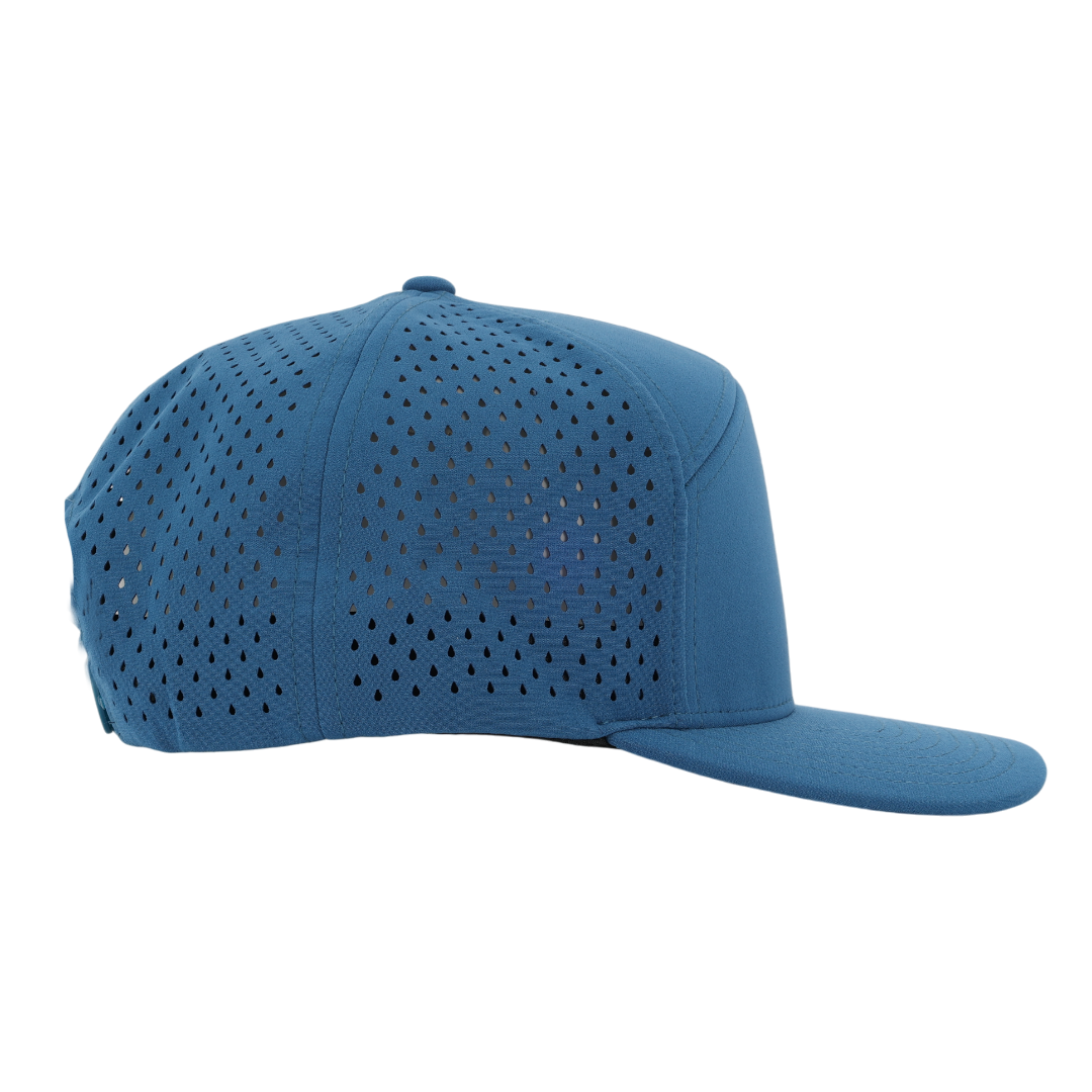Atlantic Blue Hex Tradesman Waterproof Hat