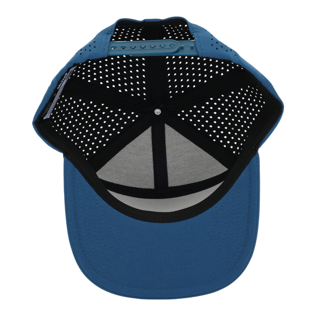 Atlantic Blue Hex Tradesman Waterproof Hat