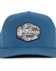 Atlantic Blue Hex Tradesman Waterproof Hat