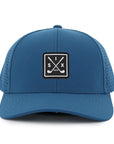 The Links Atlantic Blue Low Pro Waterproof Hat
