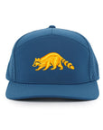 Atlantic Blue Raccoon Tradesman Waterproof Hat