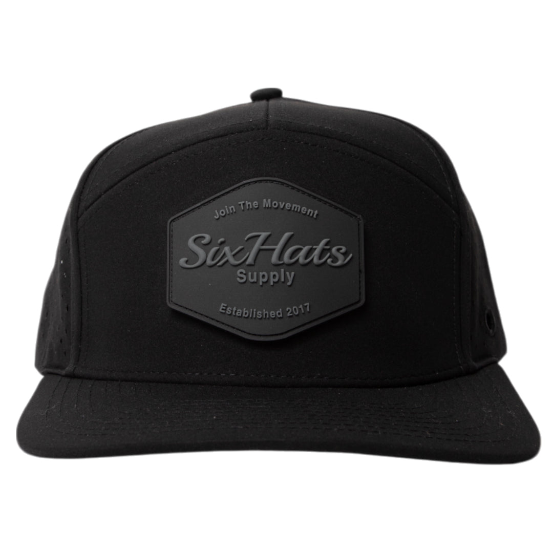 Black Hex Tradesman Waterproof Hat – sixhatssupply