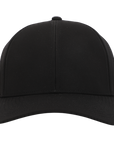 Stealth Black Low Pro Waterproof Hat (Full Material Back)