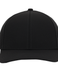 Stealth Black Low Pro Waterproof Hat (Lasered Mesh)