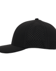 The Links Black Low Pro Waterproof Hat