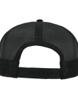 Stealth Black Mesh Low Pro Waterproof Hat