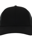 Stealth Black Mesh Low Pro Waterproof Hat