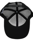 Stealth Black Mesh Low Pro Waterproof Hat