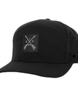 Black on Black Arrow Tradesman Waterproof Hat