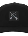Black on Black Arrow Tradesman Waterproof Hat