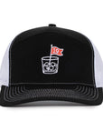 Black & White Mesh 19th Hole Tradesman Waterproof Hat