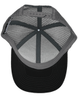 Black & Charcoal Raccoon Mesh Low Pro Waterproof Hat