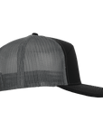 Black & Charcoal Raccoon Mesh Tradesman Waterproof Hat