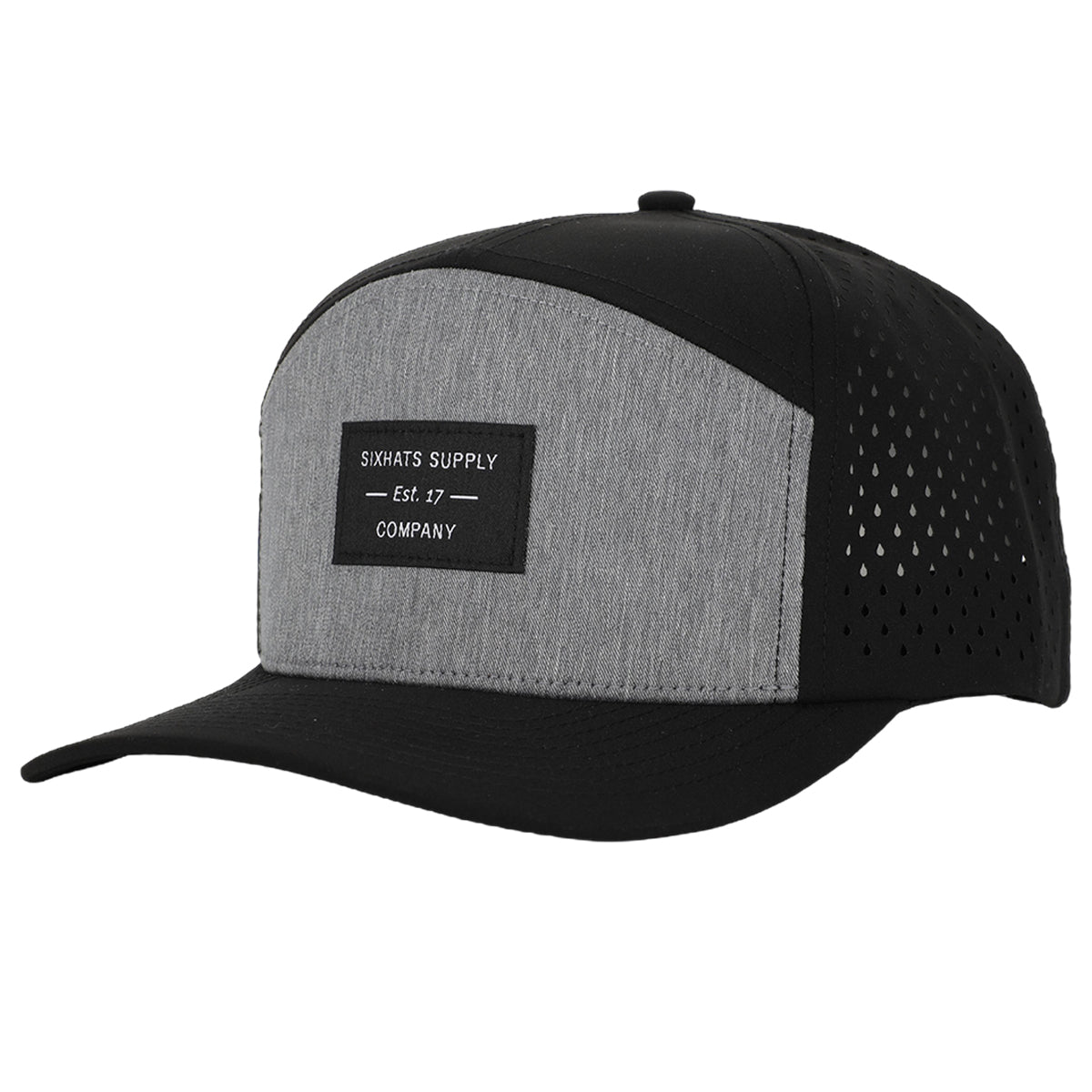 Black & Grey Tradesman Hat