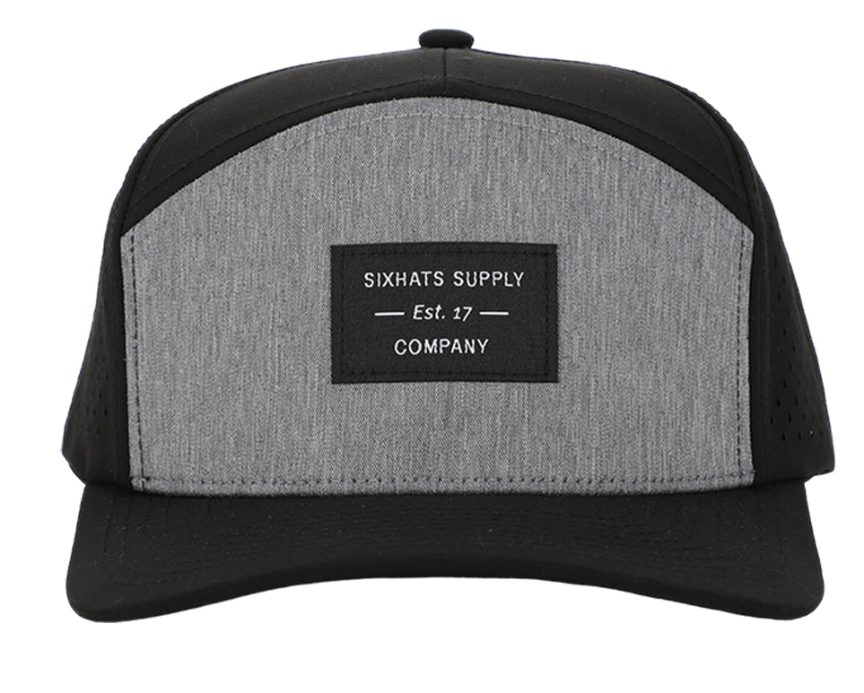Black & Grey Tradesman Hat