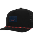Black & Red OG Signature Waterproof Hat