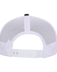 Stealth Black & White Mesh Low Pro Waterproof Hat