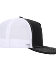 Stealth Black & White Mesh Signature Waterproof Hat