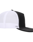 Black & White Mesh 19th Hole Signature Waterproof Hat