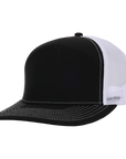 Stealth Black & White Mesh Tradesman Waterproof Hat