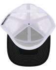 Black & White Mesh Horizon Tradesman Waterproof Hat