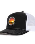 Black & White Mesh Horizon Tradesman Waterproof Hat