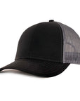 Black & Charcoal Mesh Low Pro