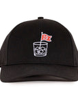 Black 19th Hole Low Pro Waterproof Hat