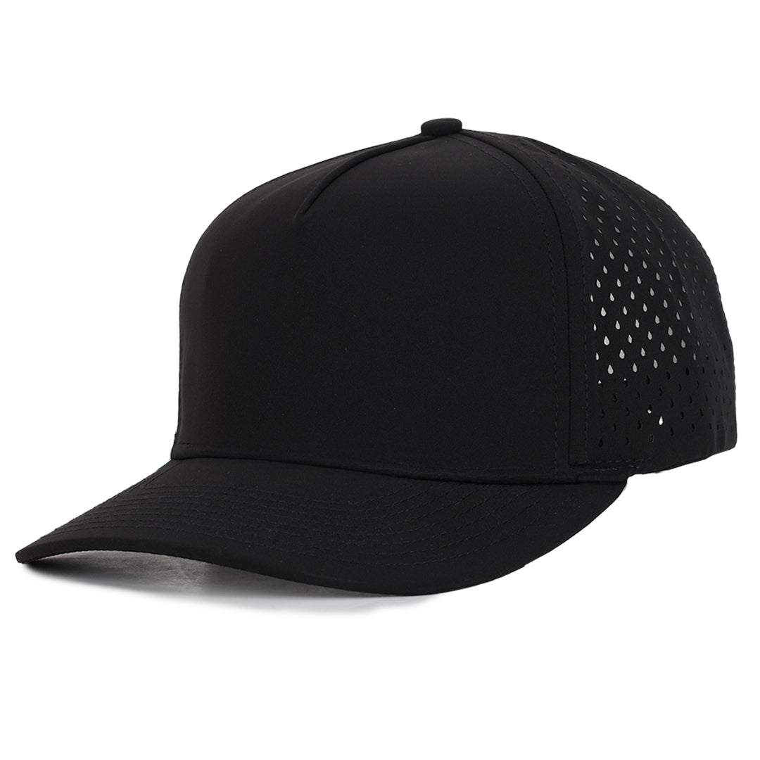 Stealth Black Signature Waterproof Hat – sixhatssupply