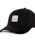 The Links Black Low Pro Waterproof Hat