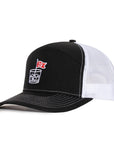 Black & White Mesh 19th Hole Tradesman Waterproof Hat