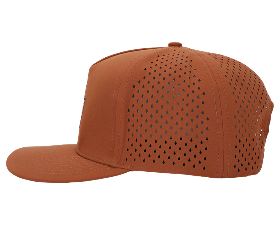 Burnt Orange OG Signature Waterproof Hat – sixhatssupply