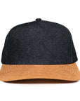 Denim signature 5 panel baseball cap waterproof sweat proof six hats supply designed in Canada