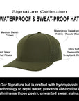 Stealth Forest Green Signature Waterproof Hat