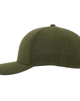 Stealth Forest Green Low Pro Waterproof Hat