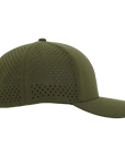 Stealth Forest Green Low Pro Waterproof Hat