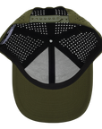 Stealth Forest Green Low Pro Waterproof Hat