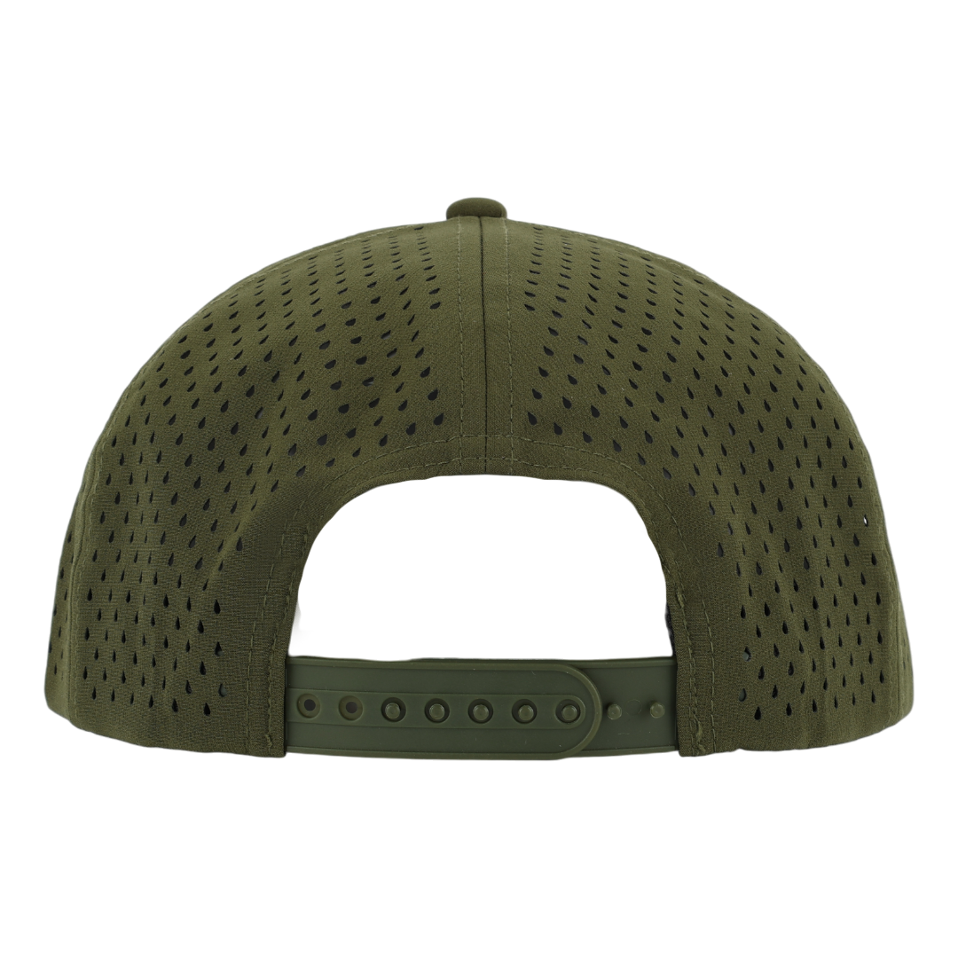 Forest Green Hex Tradesman Waterproof Hat