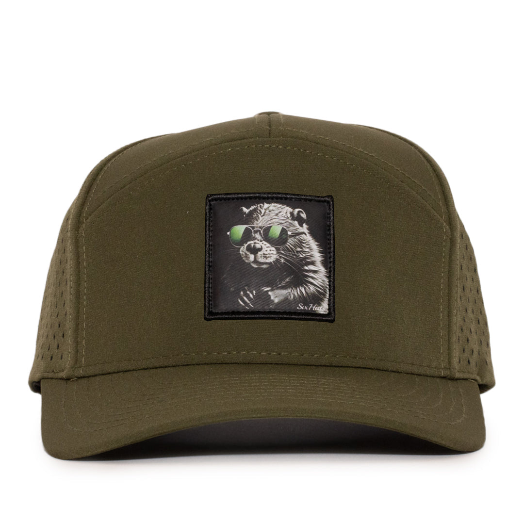 Forest Green Beaver Tradesman Waterproof Hat