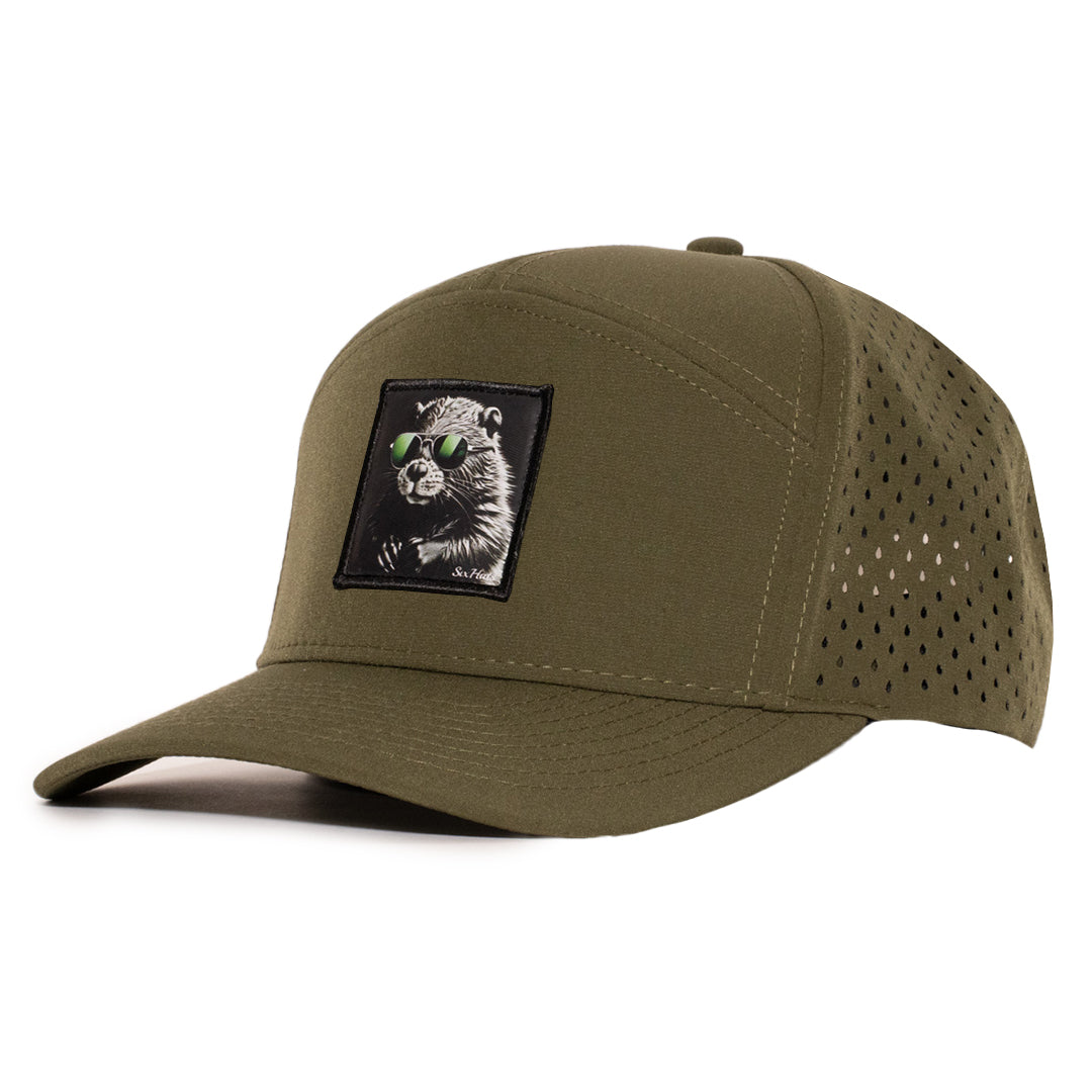 Forest Green Beaver Tradesman Waterproof Hat