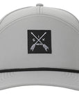 Grey Arrow Tee Holder Hat W/ Magnetic Ball Marker