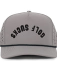 Grey Golf Sucks Signature Waterproof Hat