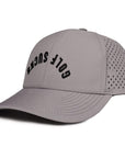 Grey Golf Sucks Low Pro Waterproof Hat