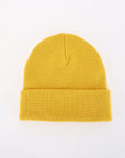 Yellow Folding Beanie