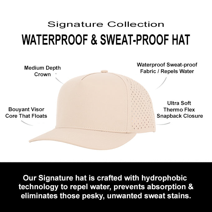 Stealth Khaki Signature Waterproof Hat
