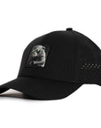 Black Beaver Low Pro Waterproof Hat (Lasered Mesh)