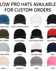 50 X Custom Hats