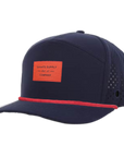 Navy & Red OG Tradesman Waterproof Hat